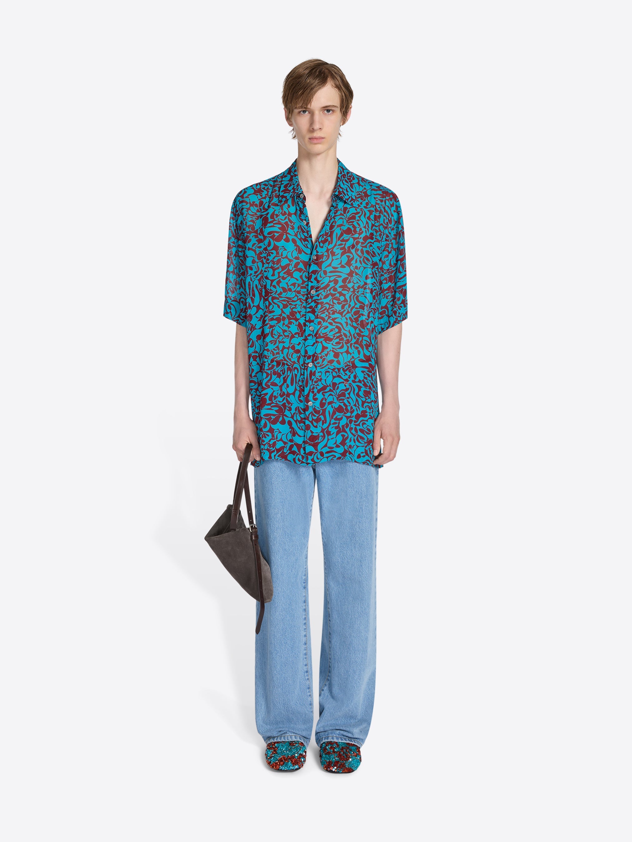 Short Sleeve Viscose Shirt