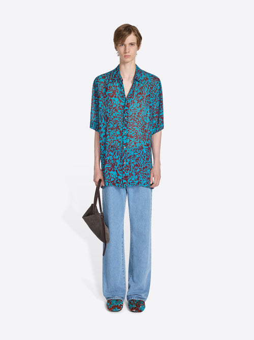Short Sleeve Viscose Shirt