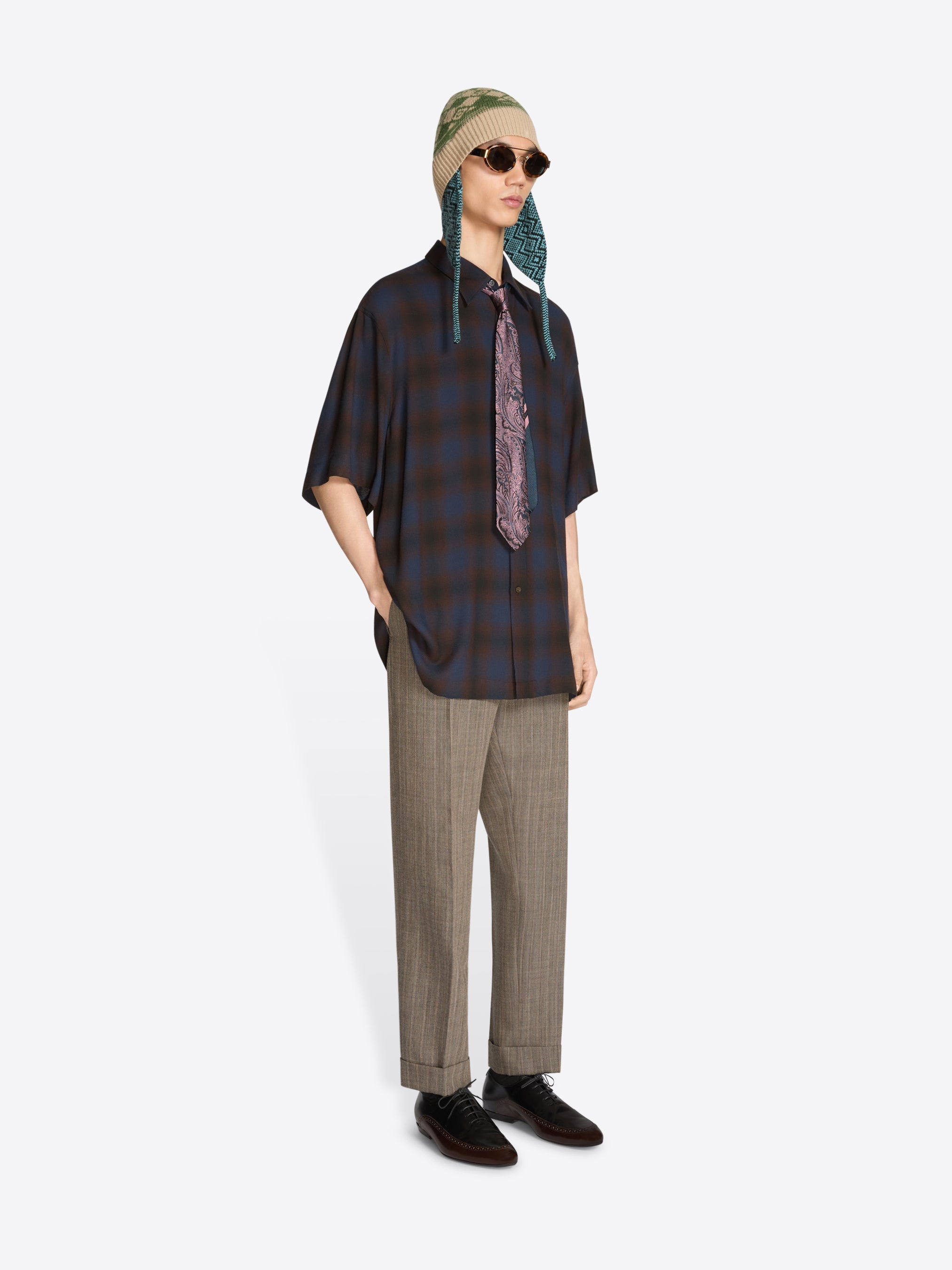 Short Sleeve Viscose Shirt